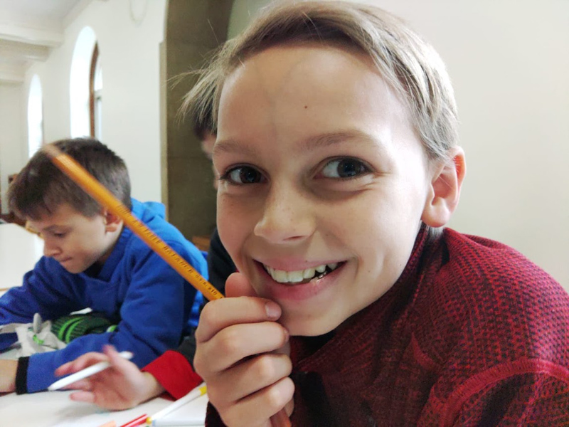 Sacred Heart Apostolic School community moment